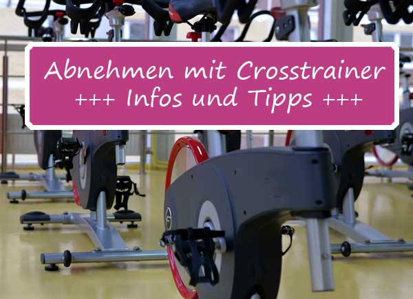 Crosstrainer - Abnehmen: Optimale Erfolge verzeichnet man, wenn man pro Woche dreimal, jeweils 20-30 Minuten trainiert.